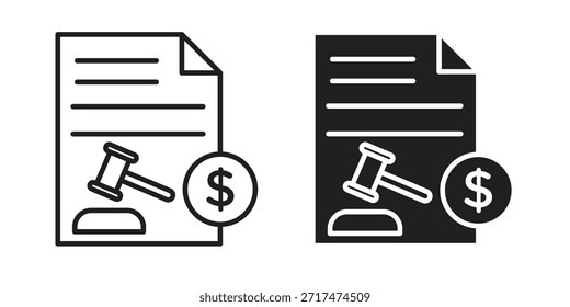 Iconos de penalización. Píxel perfecto. Icono de contorno de Vector. Concepto de logotipo plano.