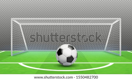 Similar – Image, Stock Photo penalty kick Sports