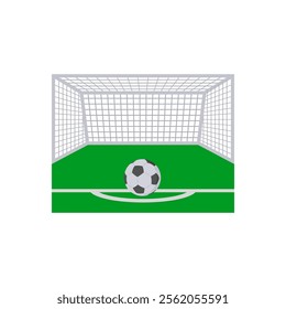 Penalty Kick, Football Championship Soccer Illustration