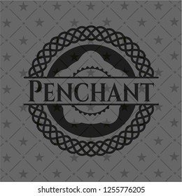 Penchant dark badge