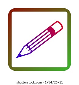 pencil art vector illustration simple