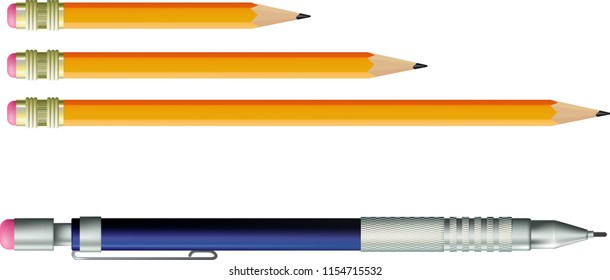 pencil and automatic pencil