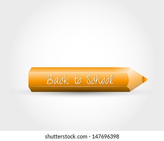 pencil back to school. school concept
