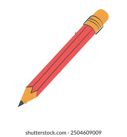 Lápiz para el icono de regreso a la escuela