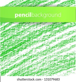 Pencil background green