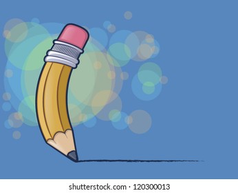 Pencil Background Illustration