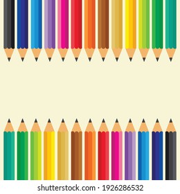 pencil background vector illustration icon of education design template web