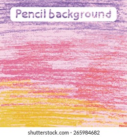 Pencil background. Vector illustration for your textured design.