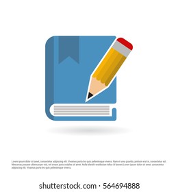Pencil Book Icon