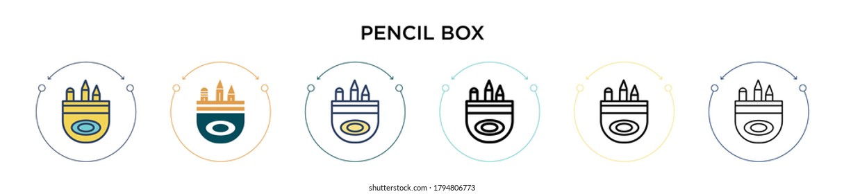 Download Pencil Box Mockup Images Stock Photos Vectors Shutterstock 3D SVG Files Ideas | SVG, Paper Crafts, SVG File