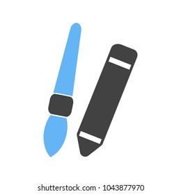 Pencil Brush Icon