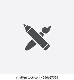 Pencil Brush Icon