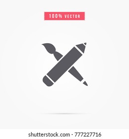 pencil brush icon