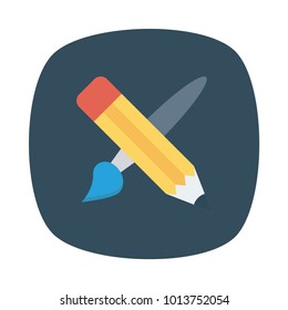 pencil brush stationary 