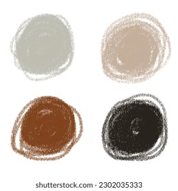 Pencil brush strokes in grunge style. Art creative modern abstract vector. Colors palette. Hand drawn element. Grunge element for paper design. Banner for text.