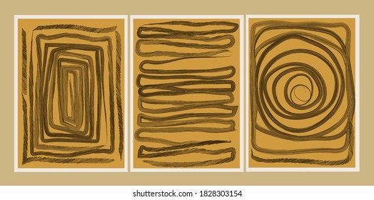 Pencil brush texture with hand drawn black scribble . Abstract grunge texture. Vector illustration