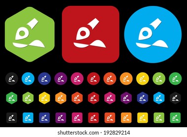 Pencil buttons