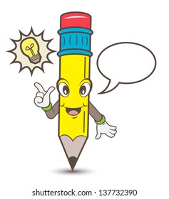 pencil cartoon