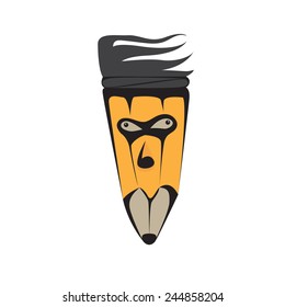 pencil cartoon