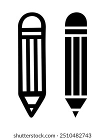 Pencil cartoon doodle , Vector.