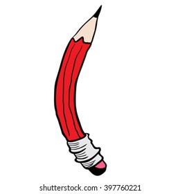 pencil cartoon illustration