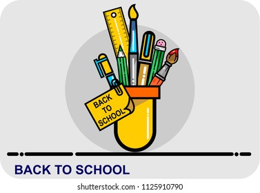 pencil case, back to school