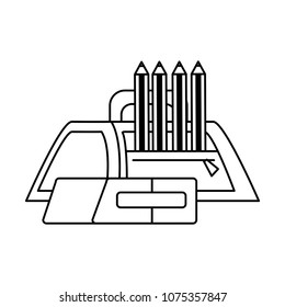 pencil case icon