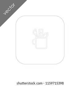 pencil case icon