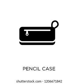 Pencil case icon. Pencil case symbol design from Education collection.