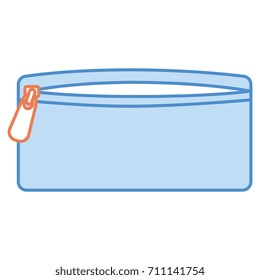 pencil case isolated icon
