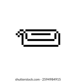 pencil case school pixel art