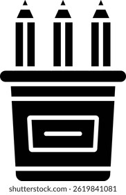 Pencil Case vector icon. Can be used for printing, mobile and web applications.
