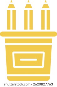Ícone de vetor Maiúscula/minúscula do lápis. Pode ser usado para impressão, aplicativos móveis e da Web.