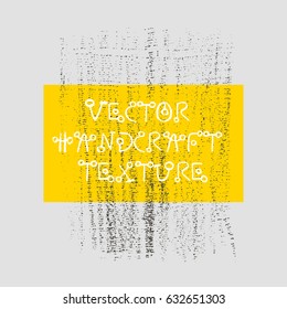Pencil charcoal vector graphics for template banner with natural raw lines and curves. Grungy style and vintage abstract geometric effect.