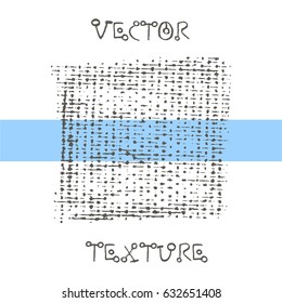 Pencil charcoal vector graphics for template banner with natural raw lines and curves. Grungy style and vintage abstract geometric effect.