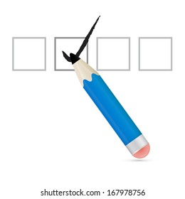 Pencil Check Option 