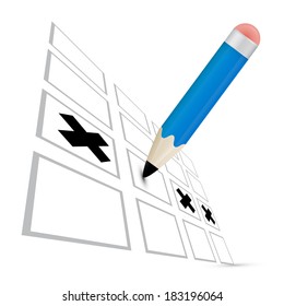 Pencil Check Option 