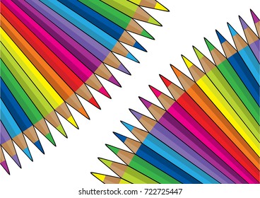  pencil color icon background