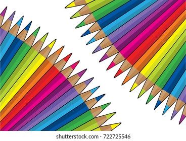  pencil color icon background
