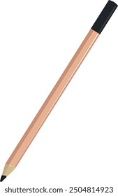 Pencil color icon. Drawing tool. School supply