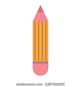 pencil color supply icon isolated