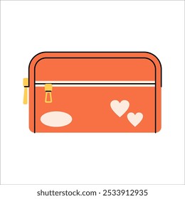 Ícone de Contêiner de Lápis Design Plano Design Estilo Ilustração