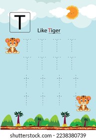 Pencil Control Worksheet For Kids