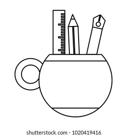 pencil cup holder