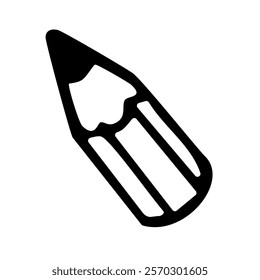 Pencil Cursor Hand Drawn Icon Design