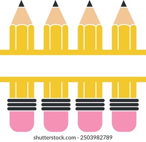 Pencil Custom Text Digital EPs Vector graphics File