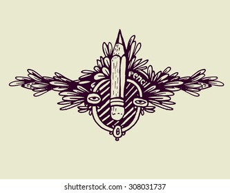 pencil  design
