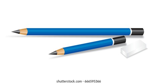 Pencil drawing EE on white background with copy space for add text message ,Vector