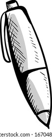 Pencil drawing, illustration, vector on white background.