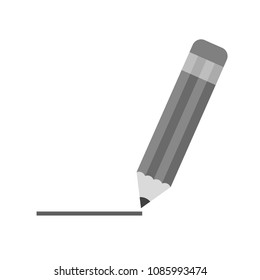 Pencil drawing line